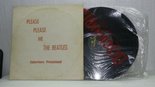The Beatles - Lp " Please Pleace Me " Edicion Bolivia Provisional Coverage