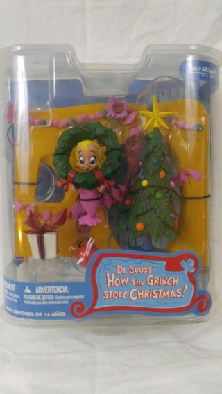 Dr.  Seuss How the Grinch Stole Christmas Figurine Set.  McFarlane Toys 4