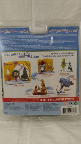 Dr.  Seuss How the Grinch Stole Christmas Figurine Set.  McFarlane Toys 5
