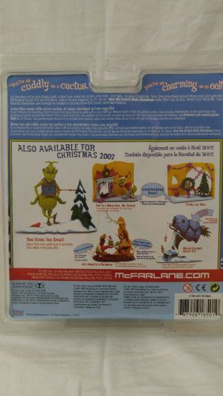 Dr.  Seuss How the Grinch Stole Christmas Figurine Set.  McFarlane Toys 7