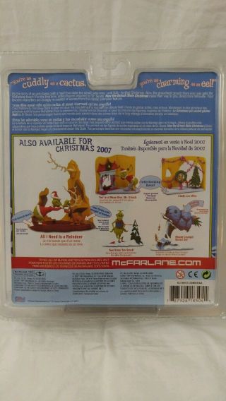 Dr.  Seuss How the Grinch Stole Christmas Figurine Set.  McFarlane Toys 9