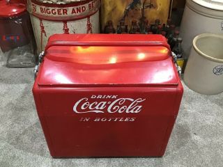 Antique Coca Cola Cavalier Bottle Chest Cooler Bottle Opener Box (w/orig box) 4