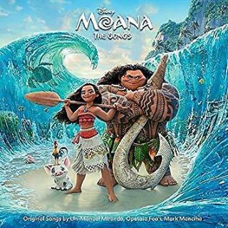 Disney " Moana - The Songs " [new Vinyl Lp] Various Artists,  Soundtrack