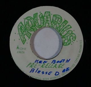 Reggae 45 Ken Boothe/alton Ellis Blessed Is The Man/suzie Vg,  Blank