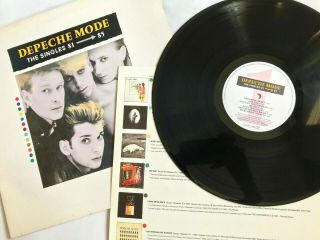 Depeche Mode - The Singles 81 - 85 / 1985 Vinyl Lp Comp Mutel1