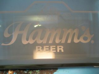 Vintage 1984 Hamm ' s Beer Bar Light 
