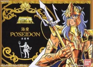 Saint Seiya Myth Cloth Poseidon Emperor Gold Surplice Hk Ver.  Bandai Rare Last