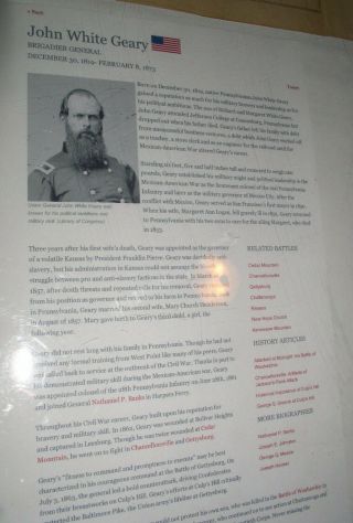 John W Geary First Mayor of San francisco 1850 Civil war General 1863 5