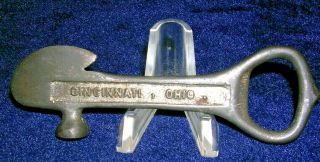 Rare Antique Foss - Schneider Brewing Co.  Cigar Box Knife & Tool Pre Prohibition 2