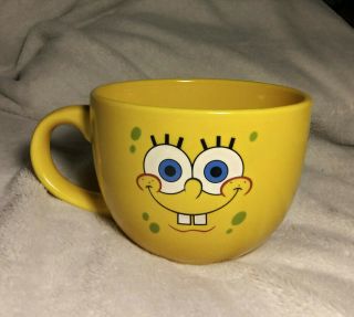 Spongebob Squarepants Face 24 Oz.  Soup Mug Coffee Mug