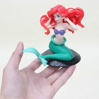 10cm Q Posket Mermaid Figure Toy SPM Princess Ariel Little Mermaid PVC 3