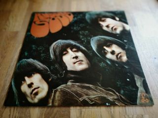 The Beatles Lp Rubber Soul Uk Parlophone Emi Press 2 Box - 3 - 6 All Near,