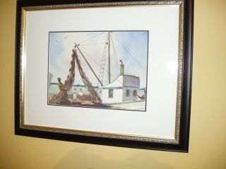 Painting By Listed American Artist : " Emile Albert Gruppe " Signed