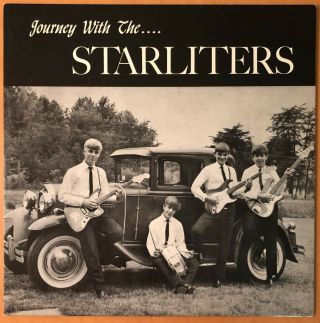 Journey With The.  Starliters Justice Jlp 124 Mono 1966 Nc Garage Top Lp Nm -