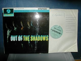 The Shadows - Out Of The Shadows Lp 1962 Stereo N