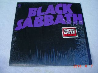 1971 Black Sabbath Master Of Reality Lp Record Album