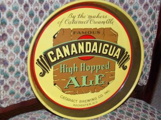 Cataract Beer Tray - Canadaigua High Hopped Ale Cataract Brewing Co.  Rochester,  Ny