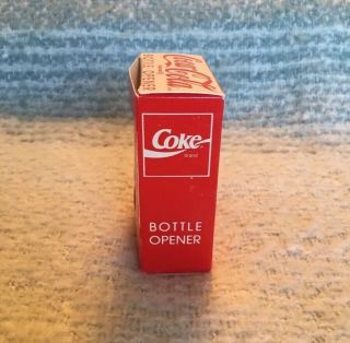 Vintage Coca Cola Bottle Opener 1991 Wall Hanging Box 2