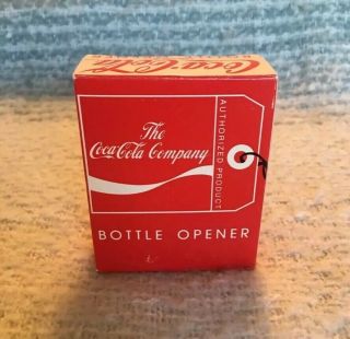Vintage Coca Cola Bottle Opener 1991 Wall Hanging Box 3