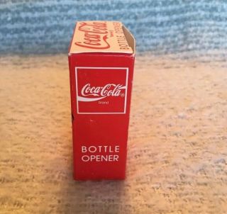 Vintage Coca Cola Bottle Opener 1991 Wall Hanging Box 4