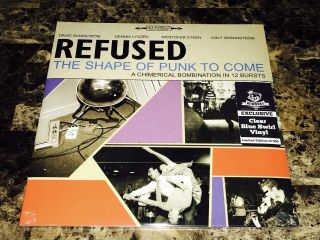 Refused Rare Limited Edition 500 Press Vinyl Lp Record Newbury The Shape Of Punk