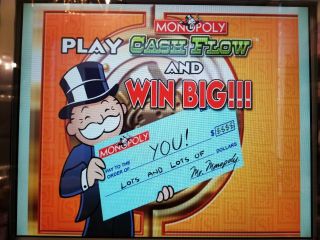Wms Monopoly Cash Flow Bb1 Dual Screen Slot Game Software Williams Bluebird 1
