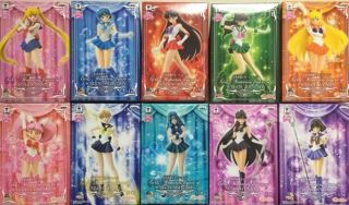Sailor Moon Girls Memories Figure Complete Set Of 10 Banpresto Japan