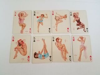 Vintage Poker Playing Cards Vargas Girls Pin - Up Vanities Deck 2