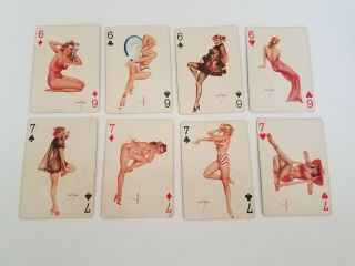 Vintage Poker Playing Cards Vargas Girls Pin - Up Vanities Deck 3