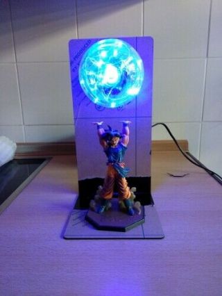 Dragon Ball Z Son Goku Genki Dama Spirit Led Lamp Figure Bomb Cloud Action 4