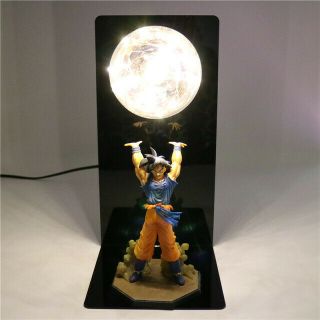 Dragon Ball Z Son Goku Genki Dama Spirit Led Lamp Figure Bomb Cloud Action 8