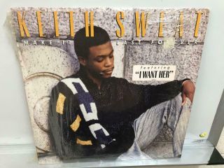 Keith Sweat - Make It Last Forever - Lp Elektra 60763 Ex | Vg,  With Shrink