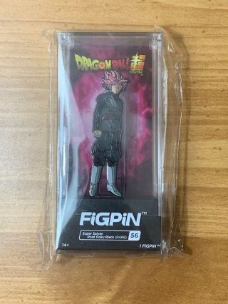 Sdcc 2018 Figpin Classic: Dragon Ball Saiyan Rose Goku Black (rare) 56