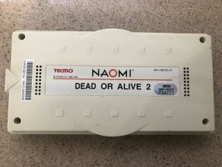 Naomi Dead Or Alive 2 Arcade Game