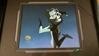 Batman The Animated Series Production Cel Holiday Nights Harley Quinn