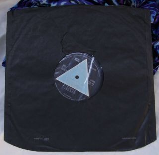 Pink Floyd Dark Side of the moon Solid Blue Triangle A - 2/B - 2 Uk First press 4