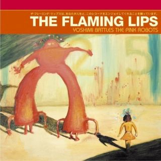 Flaming Lips Yoshimi Battles The Pink Robots Gatefold Red Colored Vinyl Lp