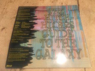The Hitchhikers Guide To The Galaxy DON’T PANIC 2 x Vinyl LPs 1979 2