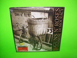 Guns N Roses ‎chinese Democracy 2008 2 X Vinyl Lp Record Album Hard Rock