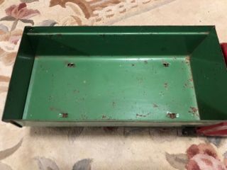 Antique Wyandotte All - Metal Product Co.  Dump Truck Pressed Steel 4