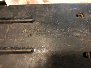 Antique Wyandotte All - Metal Product Co.  Dump Truck Pressed Steel 6