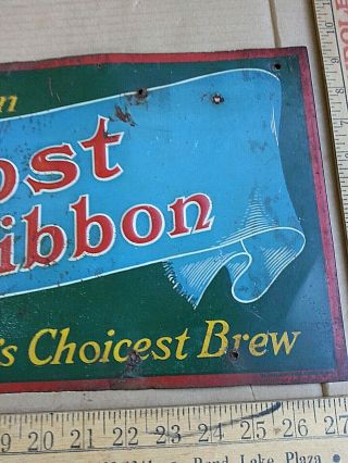 Rare Large Vintage 1933 Pabst Blue Ribbon Beer 27.  5 