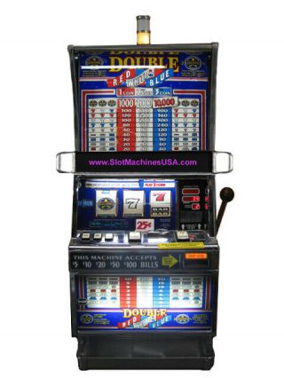 Igt Double Red White Blue Slot Machine