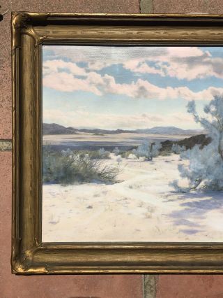 Stephen Willard Hand Painted Desert Photograph Death Valley California Painting 3