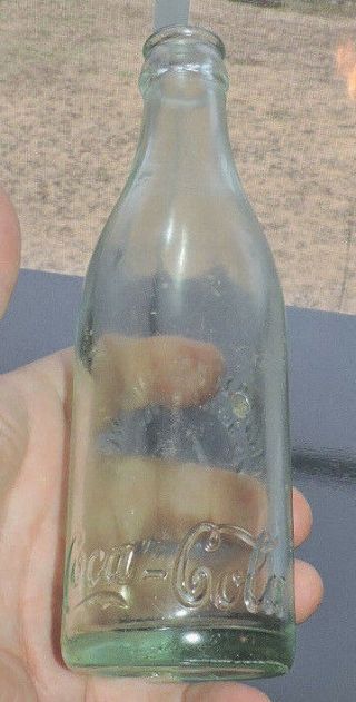 Rare Straight Sided Coca Cola Bottle " Belzoni,  Mississippi