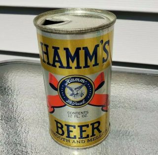Hamms Beer Flat Top Beer Can Mn Minty