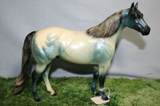 Peter Stone Ideal Stock Horse One Of A Kind Blue Appaloosa Ooak