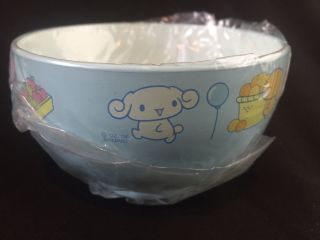 Sanrio Japan Cinnamoroll Light Blue Soup Cup Rice Cereal Bowl Children Freeship