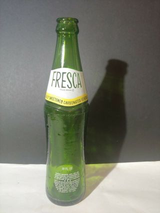 Fresca Acl 10 Oz Soda Bottle Coca - Cola Company