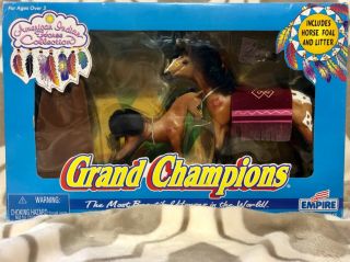 Grand Champion Horse Indian Mare And Foal